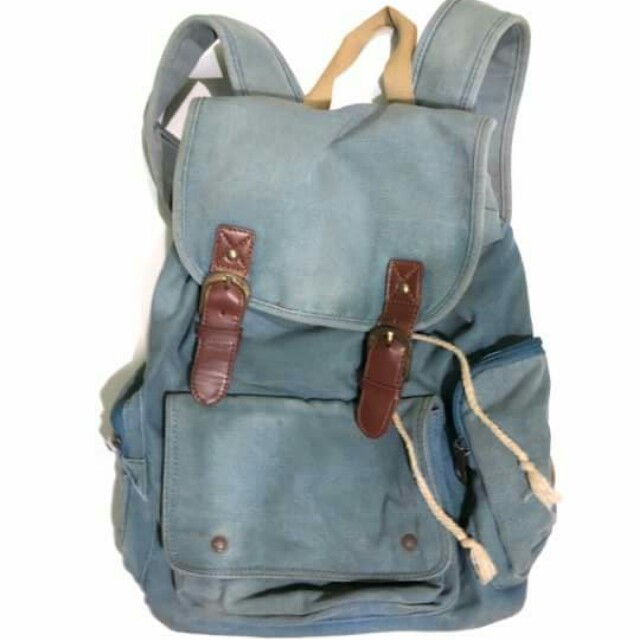 salvatore mann leather backpack