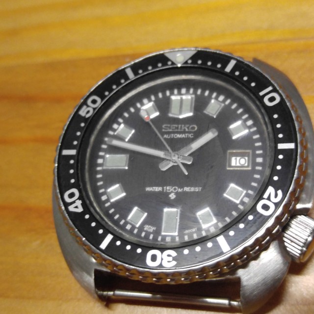 Seiko 6309-7040 Old Turtle Watch Case With aftermarket 6105 Dial And ...