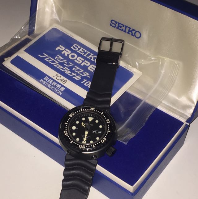 Seiko SBBN011 Prospex Marine Master Luxury Watches on Carousell