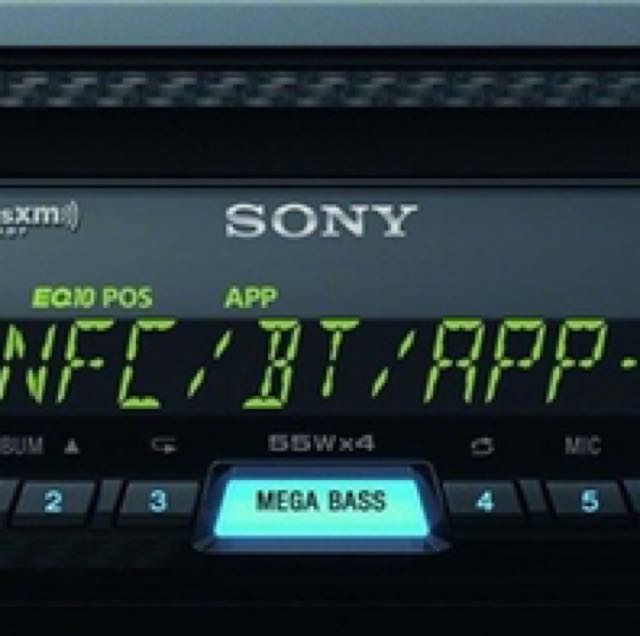Sony MEXN4280BT Car Stereo Receiver w/Bluetooth NFC & App, Car