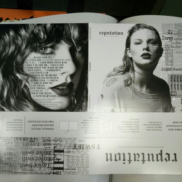 Taylor Swift Reputation Album Music Media Cds Dvds Other Media On Carousell