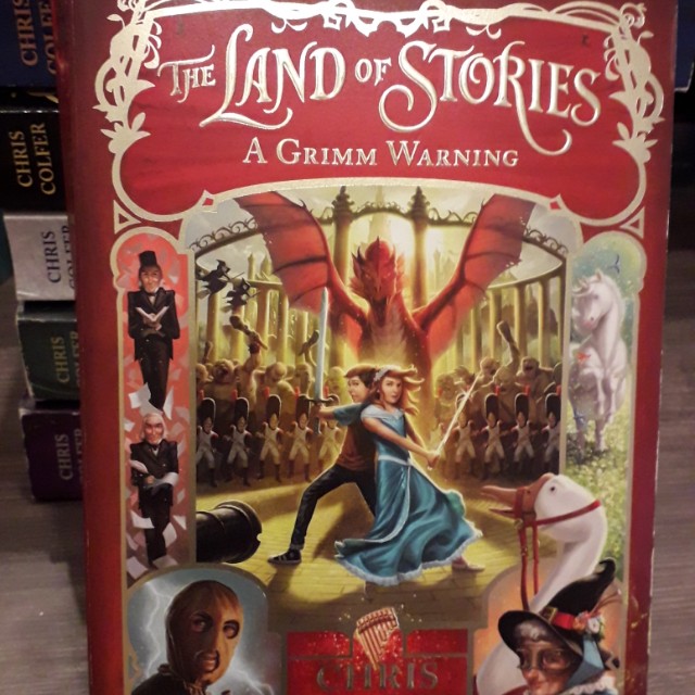 The Land of Stories Book 3 A Grimm Warning, Hobbies & Toys, Books