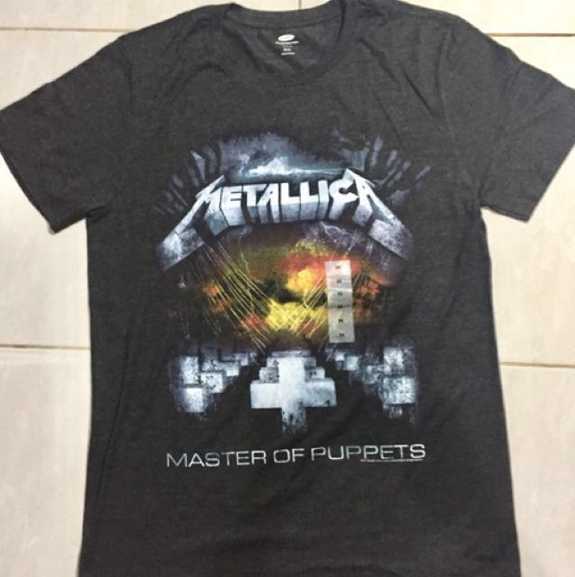 Turun Harga Kaos Metallica Master Of The Puppets Size M Ori