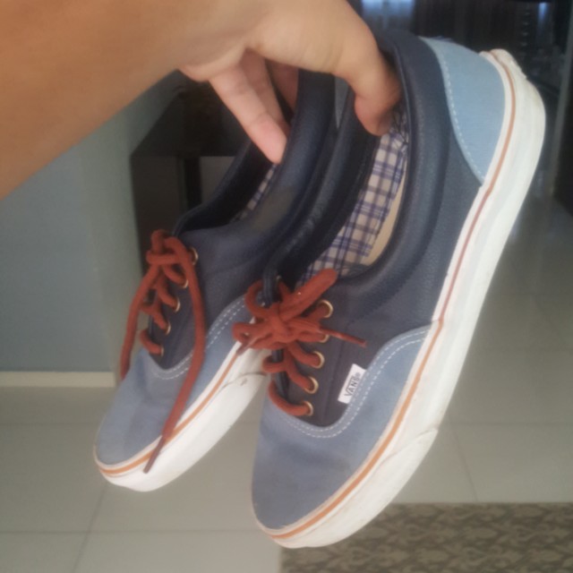 Vans Era Leather quarter, Men's Fashion, Footwear, Dress Shoes on