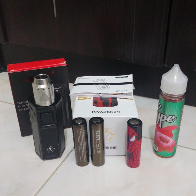 Vape Mod Tesla Invader 2 3 Paket Ngebul Elektronik Lainnya Di Carousell