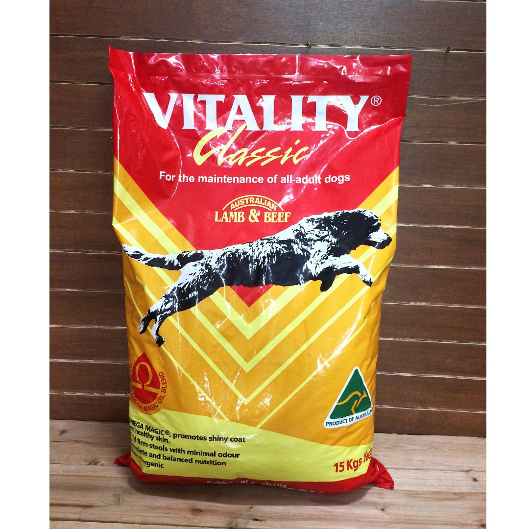 vitality dog food