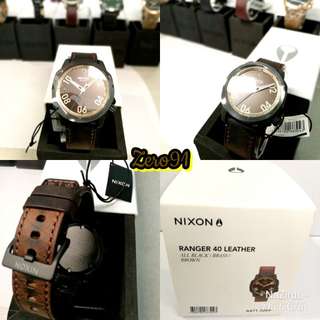 Nixon ranger 40 outlet leather