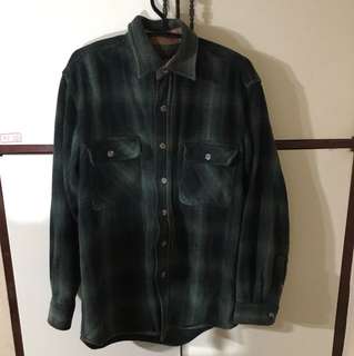 二手古著正品 FIELD & STREAM 漸層厚襯衫