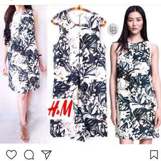 H&M whitetea dress size S