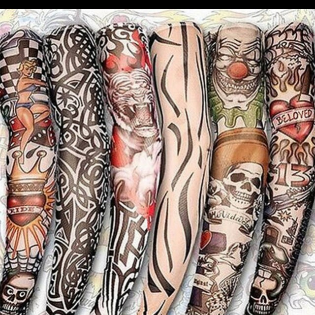 8 design 1pc arm warmer skins proteive nylon stretchy fake 8 design 1pc arm warmer skins proteive nylon stretchy fake