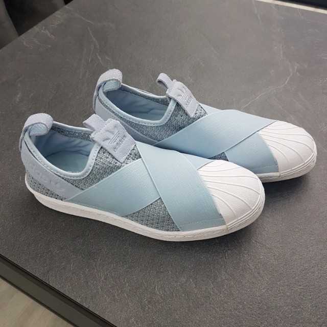 Adidas Superstar Slip On Easy Blue 