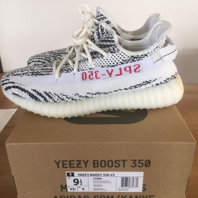 Yeezy zebra pk god hotsell