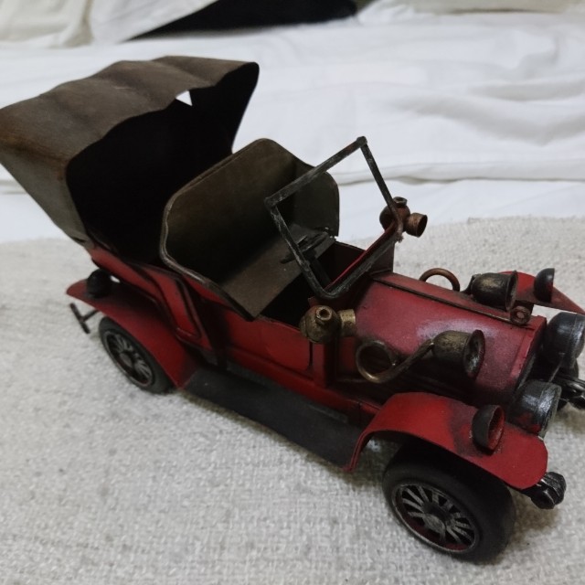 Antique tin car toy, Hobbies & Toys, Memorabilia & Collectibles