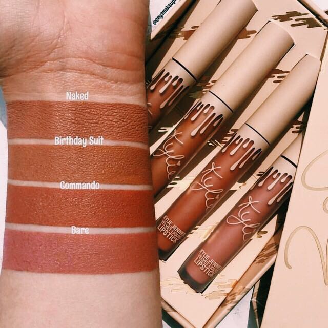 REVIEW: Kylie Cosmetics Send Me More Nudes Velvet Liquid Lipsticks