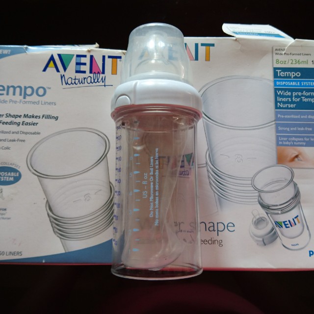 avent disposable bottles