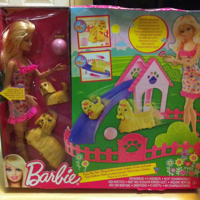 Barbie puppy new arrivals play park