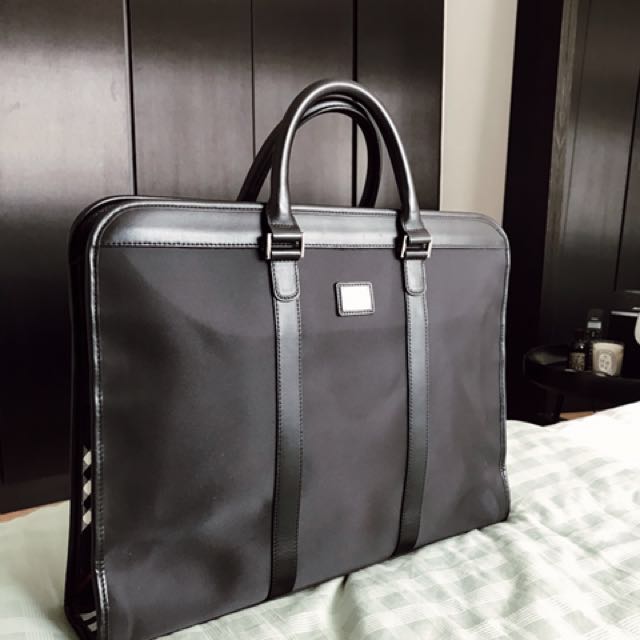 briefcase burberry