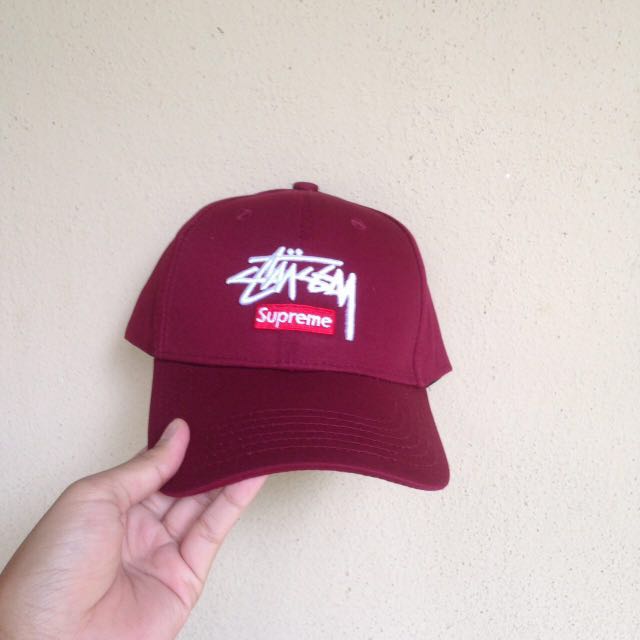 stussy supreme cap
