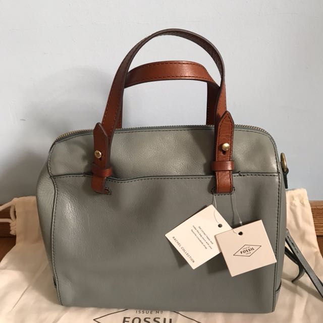 Fossil rachel satchel steel blue new arrivals