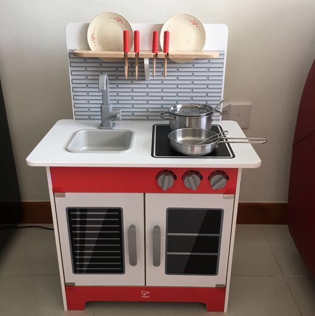 Hape city outlet cafe play kitchen