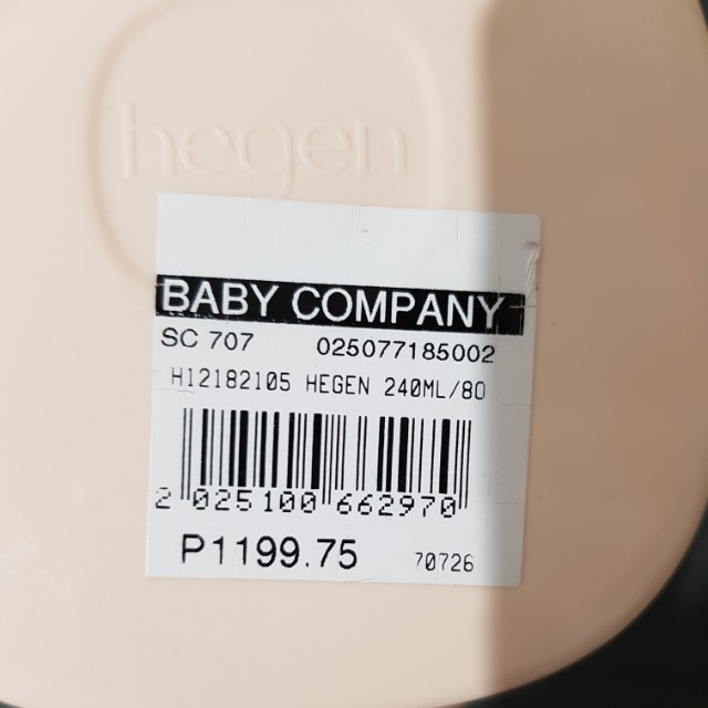 Hegen Bottle 240 Ml Babies Kids Nursing Feeding On Carousell