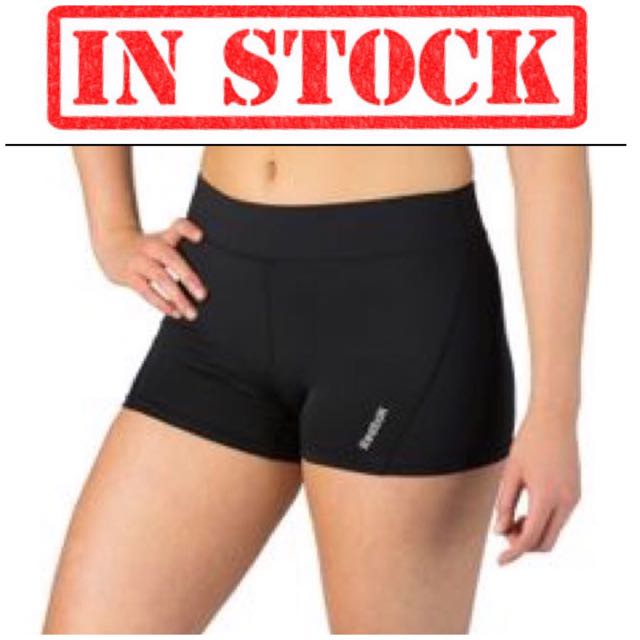 reebok women's 3 compression shorts