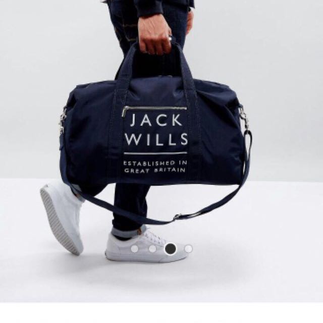 Jack Wills Duffle Gym Bag Brand New Men s Fashion Bags Sling Bags on Carousell