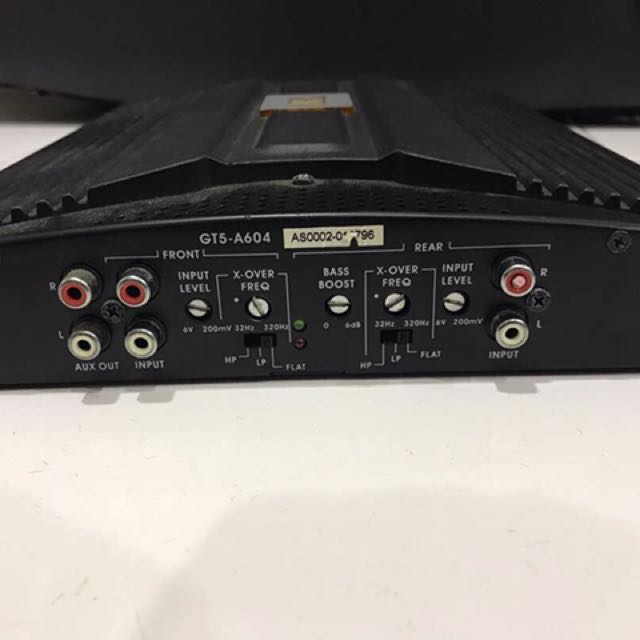 JBL GT5A604 ( 4 channel amp), Car Accessories on Carousell