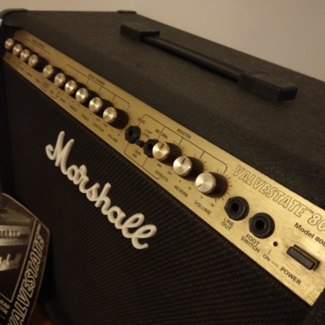 Marshall 電吉他音箱Valvestate 80v Model 8080 80 Watt 80W Guitar