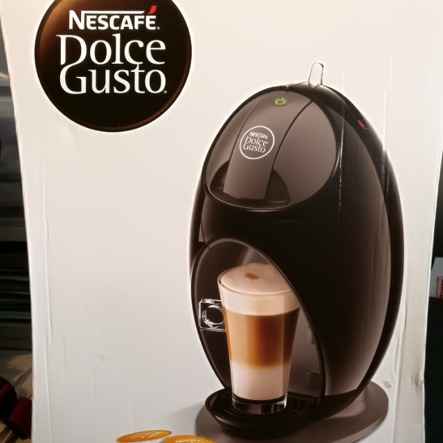 Nescafe Dolce Gusto Jovia Coffee Machine Piano Black, TV & Home