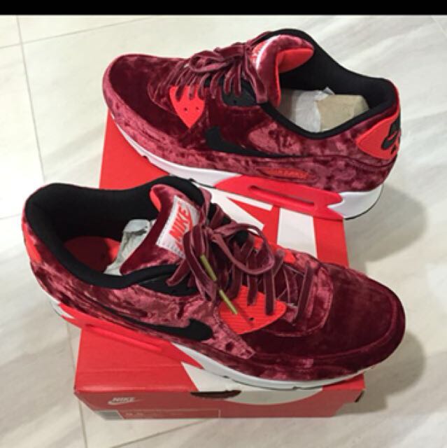 Red velvet nike air max new arrivals