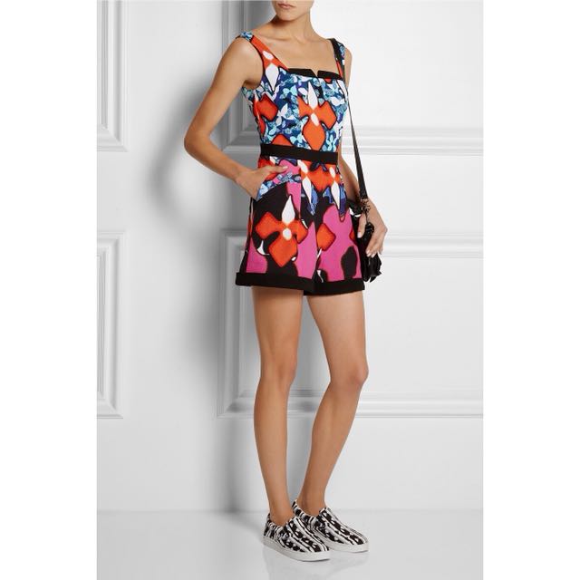 Peter Pilotto BNWOT For Target Cool print romper Women s Fashion Dresses Sets Rompers on Carousell