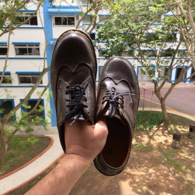 Pre loved Dr Martens 3989 Boanil Brush Men s Fashion Footwear
