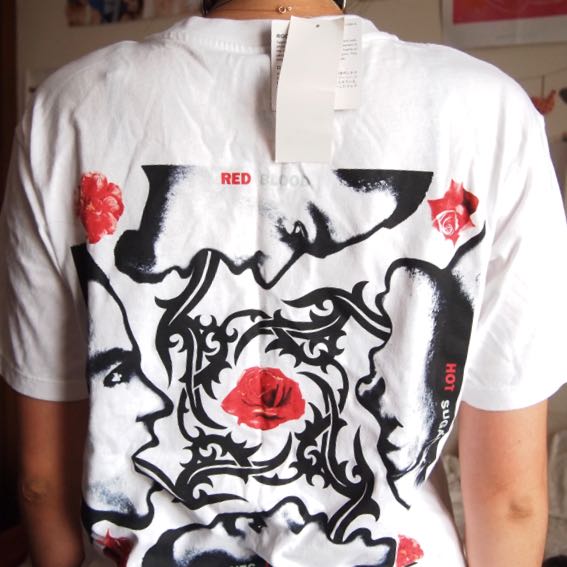 red hot chilli peppers t shirt australia