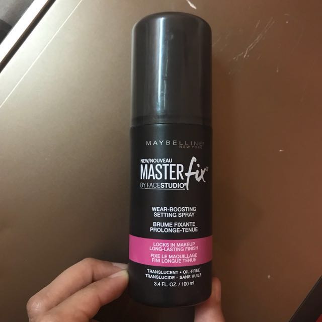 Reduced Maybelline Master Fix Setting Spray Health Beauty Makeup On Carousell