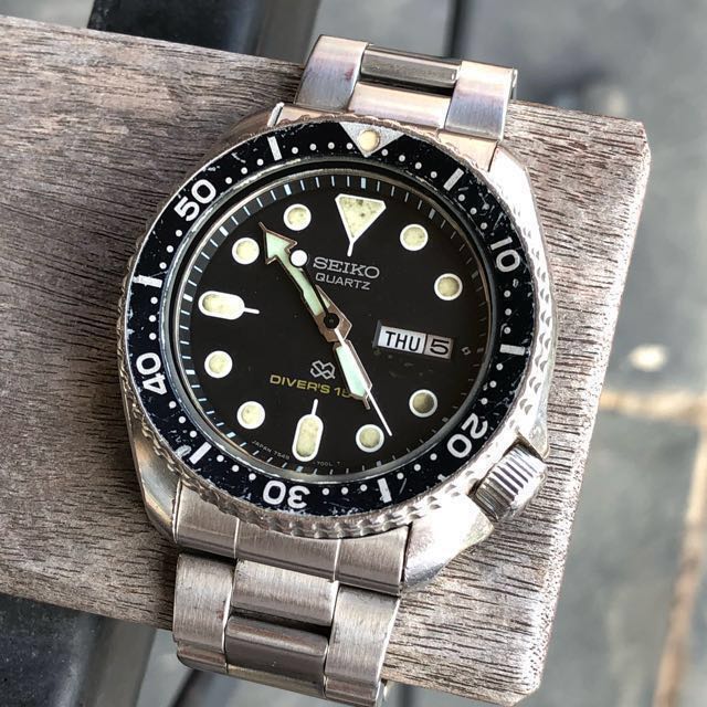 Seiko vintage SQ150 diver Men s Fashion Watches Accessories