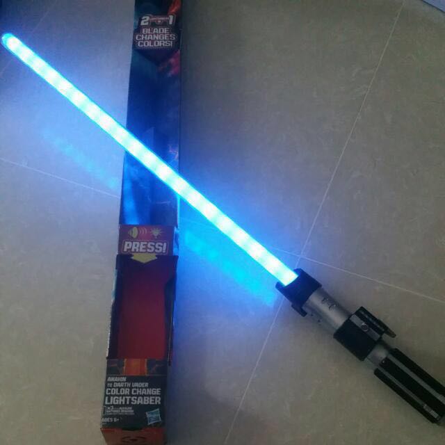 Star wars anakin to darth vader color change lightsaber clearance