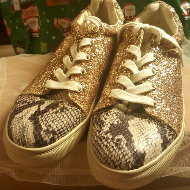 Steve Madden Python Sneakers Barang Mewah Pakaian di Carousell