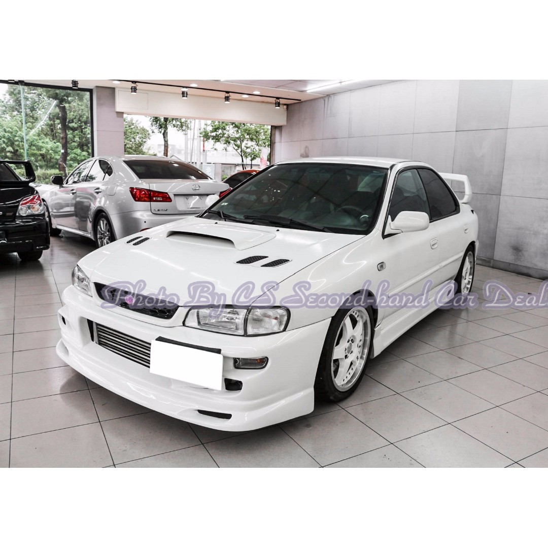 Subaru Gc8 硬皮鯊2 0l 渦輪增壓白 汽車 汽車出售在旋轉拍賣