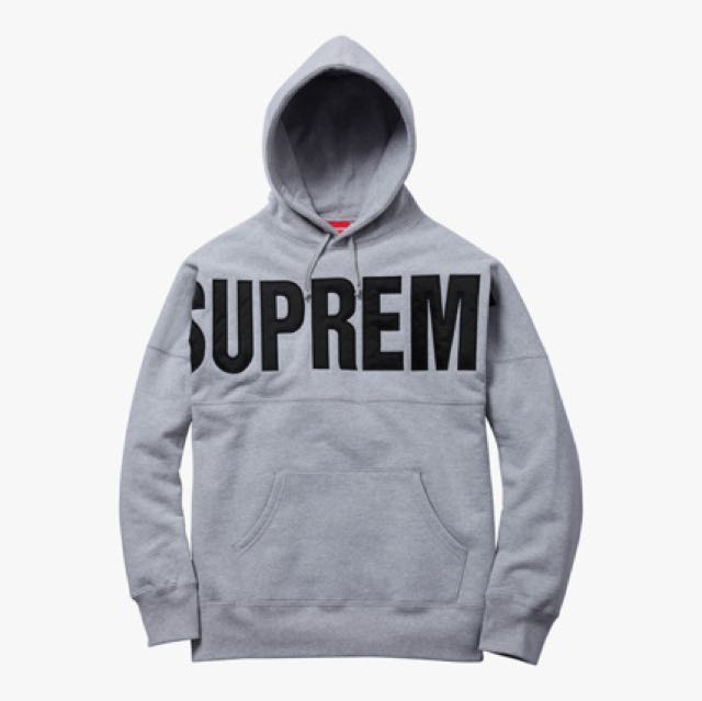 Supreme banner hoodie outlet