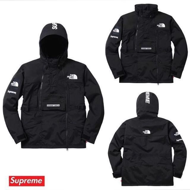 Supreme x the north face 外套steep tech hooded jacket 黑色, 他的