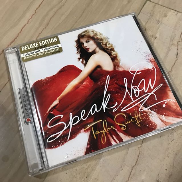 Taylor Swift Speak Now Album Music Media Cds Dvds
