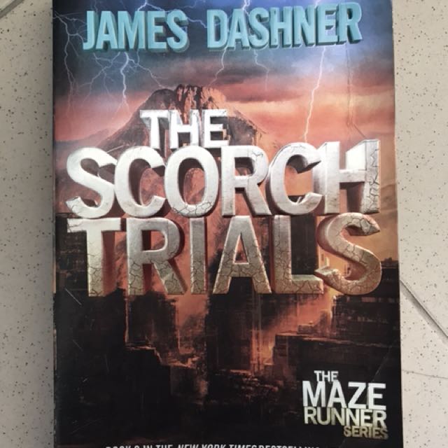 The Scorch Trials Maze Runner Series No 2 By James Dasher Books Stationery Fiction On Carousell