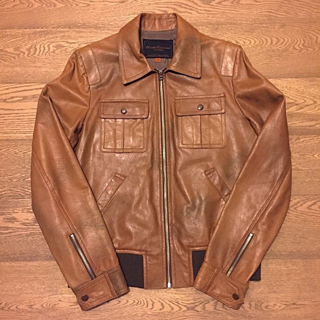 supreme cdg leather jacket