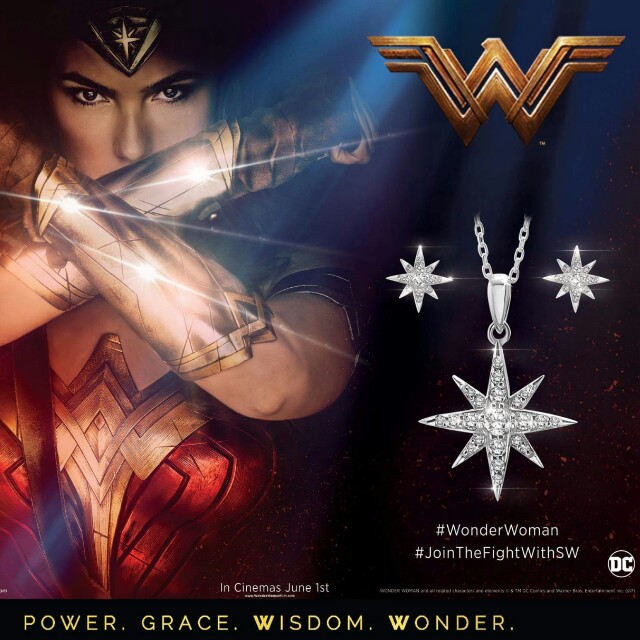 Wonder Woman Jewelry Set Imported
