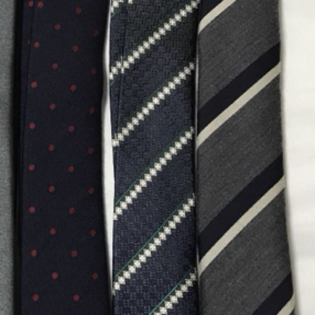Zara neck ties, Men's Fashion 