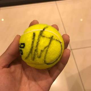 Maria Sharapova Signed Tennis Ball