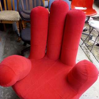 Red Hand Sofa