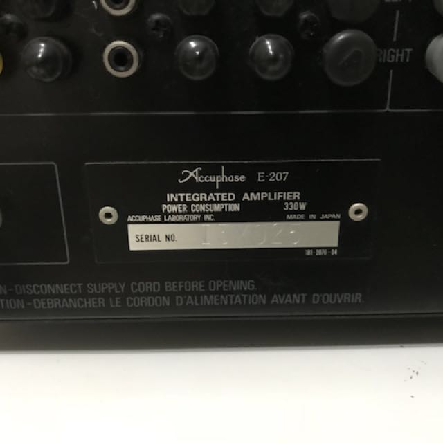 Accuphase E 800S Class A Integrated Stereo Amplifier   Hifi Lounge