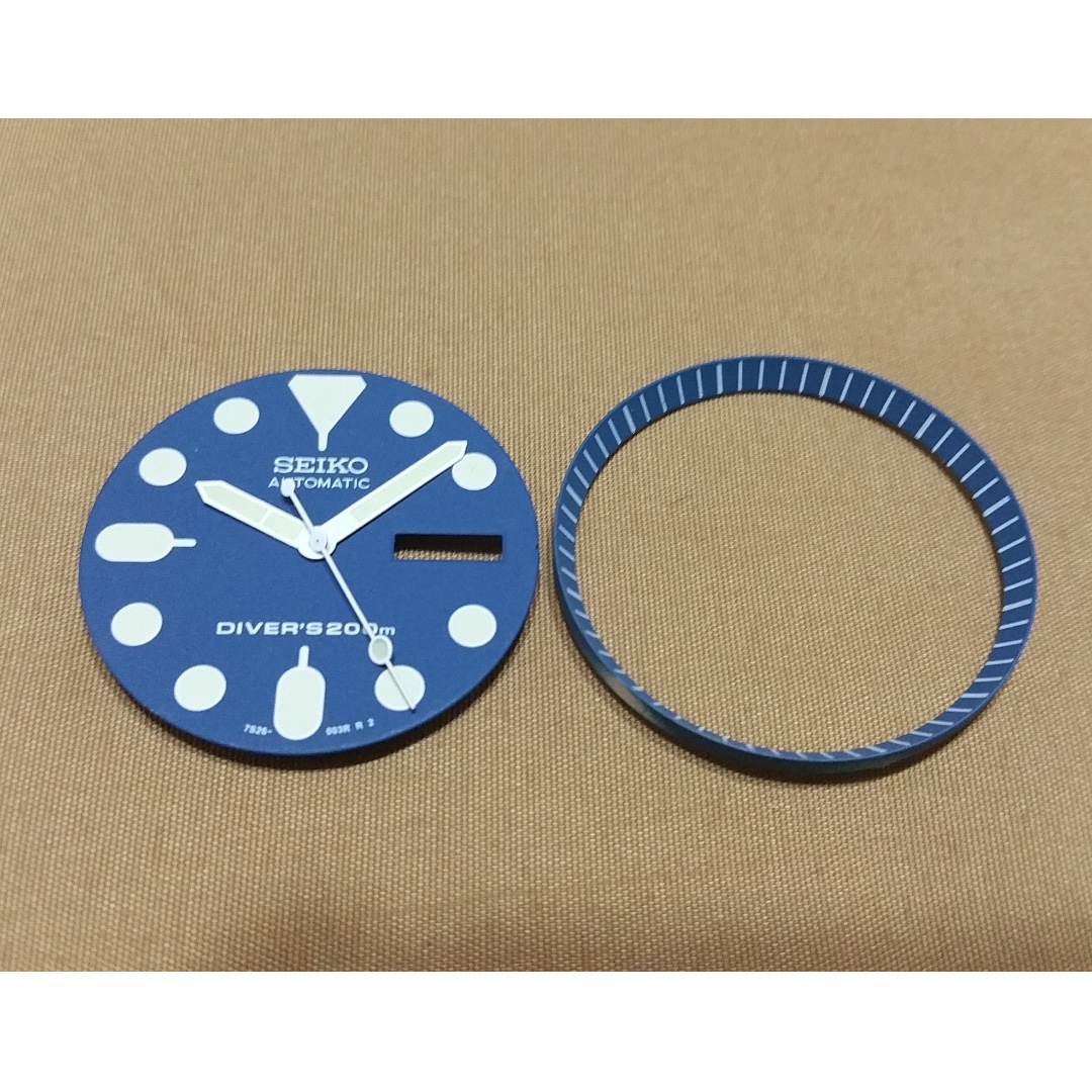 After Market Dial Hands And Chapter Ring For Seiko Skx 007 009